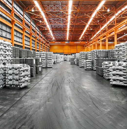 Aluminium scrap segregation infrastructure